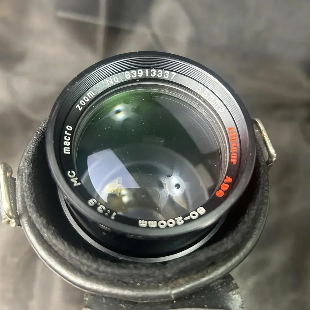 Albinar ADG 80-200mm f/3.9 Telephoto Zoom Lens Minolta MD Mount w Case